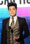 LOS ANGELES, CA - NOVEMBER 20:  Singer Adam Lambert speaks onstage at the 2011 American Music Awards held at Nokia Theatre L.A. LIVE on November 20, 2011 in Los Angeles, California.  (Photo by Kevork Djansezian/Getty Images) *** Local Caption *** Adam Lambert;