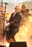 LOS ANGELES, CA - NOVEMBER 20:  Chris Daughtry performs onstage at the Nokia Theatre L.A. LIVE on November 20, 2011 in Los Angeles, California.  (Photo by Jeff Kravitz/AMA2011/FilmMagic)