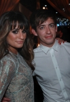 FOX FALL ECO-CASINO:  (L-R) GLEE cast members Kevin McHale and Lea Michele at the FOX FALL ECO-CASINO presented by Ford at The BookBindery in Culver City, CA on Monday, Sept. 10. Â©2012 Fox Broadcasting Co. CR: FOX