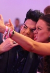 attends the MTV Europe Music Awards 2011 at Odyssey Arena on November 6, 2011 in Belfast, Northern Ireland.