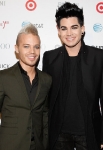 NEW YORK, NY - NOVEMBER 17: Sauli Koskinen and Adam Lambert attend 2011 OUT100 at the Skylight SOHO on November 17, 2011 in New York City. (Photo by Cindy Ord/Getty Images) *** Local Caption *** Sauli Koskinen;Adam Lambert;