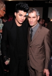 NEW YORK, NY - NOVEMBER 17: Adam Lambert and OUT's editor-in-chief Aaron Hicklin attend the OUT celebration of The OUT100 at Skylight Soho on November 17, 2011 in New York City. (Photo by Dimitrios Kambouris/Getty Images for OUT) *** Local Caption *** Adam Lambert;Aaron Hicklin;