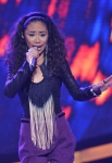 AMERICAN IDOL: Jessica Sanchez performs on AMERICAN IDOL airing Wednesday, April 18 (8:00-10:00 PM ET/PT) on FOX. CR: Michael Becker / FOX.