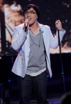 AMERICAN IDOL: Heejun Han performs in front of the Judges on AMERICAN IDOL airing Wednesday, March 28 (8:00-10:00 PM ET/PT) on FOX. CR: Michael Becker / FOX.