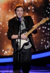 AMERICAN IDOL: L-R: Phillip Phillips performs in front of the Judges on AMERICAN IDOL airing Wednesday, March 28 (8:00-10:00 PM ET/PT) on FOX. CR: Michael Becker / FOX.