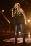 AMERICAN IDOL: Janelle Arthur performs in front of the judges on AMERICAN IDOL airing live Tuesday, March 5 (8:00-10:00PM ET/PT) on FOX. CR: Michael Becker / FOX. Copyright / FOX.