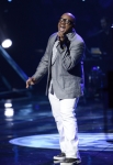 AMERICAN IDOL: Vincent Powell performs in front of the judges on AMERICAN IDOL airing live Wednesday, March 6 (8:00-10:00PM ET/PT) on FOX. CR: Michael Becker / FOX. Copyright: FOX.