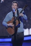 AMERICAN IDOL: Phillip Phillips performs in front of the Judges on AMERICAN IDOL airing Wednesday, March 7 (8:00-10:00 PM ET/PT) on FOX. CR: Michael Becker / FOX.