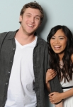 AMERICAN IDOL: The final 2: L-R: Phillip Phillips and Jessica Sanchez. CR: Michael Becker / FOX.