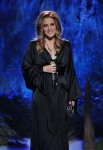 AMERICAN IDOL: Lisa Marie Presley performs on AMERICAN IDOL airing Thursday, May 17 (8:00-9:00 PM ET/PT) on FOX. CR: Michael Becker / FOX.