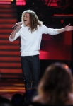 AMERICAN IDOL: Deandre Brackensick performs in front of the Judges on AMERICAN IDOL airing Tuesday, Feb. 28 (8:00-10:00 PM ET/PT) on FOX. CR: Michael Becker / FOX.