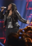 AMERICAN IDOL: Candice Glover performs on AMERICAN IDOL Wednesday, May 15, (8:00-9:00 PM ET/PT) on FOX. CR: Ray Mickshaw / FOX. Â© Copyright 2013 FOX BROADCASTING.