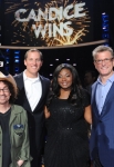 AMERICAN IDOL: (L-R) FOX President of Alternative Entertainment Mike Darnell, FOX Chief Operating Officer Joe Earley, AMERICAN IDOL Season 12 winner Candice Glover and FOX Chairman of Entertainment Kevin Reilly during the season 12 AMERICAN IDOL GRAND FINALE at the Nokia Theatre on Thursday. May 16, 2013 in Los Angeles, California. CR: Ray Mickshaw/FOX