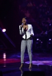AMERICAN IDOL: Kamaria Ousley performs in the Sudden Death Round of AMERICAN IDOL airing Wednesday, Feb. 20 (8:00-10:00PM ET/PT) on FOX. CR: Michael Becker / FOX. Copyright / FOX.