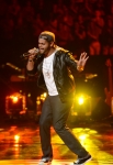 AMERICAN IDOL: Mathenee Treco in the Sudden Death Round of AMERICAN IDOL airing Thursday, Feb. 28 (8:00-10:00PM ET/PT) on FOX. CR: Michael Becker / FOX. Copyright / FOX.