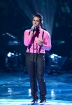 AMERICAN IDOL: Lazaro Arbos in the Sudden Death Round of AMERICAN IDOL airing Thursday, Feb. 28 (8:00-10:00PM ET/PT) on FOX. CR: Michael Becker / FOX. Copyright / FOX.