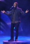 AMERICAN IDOL: Burnell Taylor performs on AMERICAN IDOL airing Wednesday, March 13 (8:00-10:00 PM ET/PT) on FOX. CR: Ray Mickshaw / FOX. Copyright: FOX.