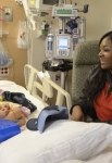 AMERICAN IDOL: Candice Glover visits Children's Hospital Los Angeles on AMERICAN IDOL airing Wednesday, April 24 (8:00-10:00 PM ET / PT) on FOX. CR: Michael Becker / FOX. Copyright: FOX.