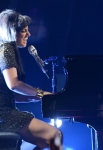 AMERICAN IDOL XIII: Jena Irene performs on AMERICAN IDOL XIII airing Wednesday, May 14 (8:00-10:00 PM ET / PT) on FOX. CR: Michael Becker / FOX. Copyright 2014 / FOX Broadcasting. Also Pictured: Jennifer Lopez (R).