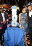 AMERICAN IDOL XIII: FOX and AMERICAN IDOL celebrate the 500'TH AMERICAN IDOL episode airing Wednesday, May 14 (8:00-10:00 PM ET / PT) on FOX. Pictured L-R: Ryan Seacrest, Randy Jackson, Jennifer Lopez, Harry Connick, Jr, and Keith Urban. CR: Michael Becker / FOX. Copyright 2014 / FOX Broadcasting.