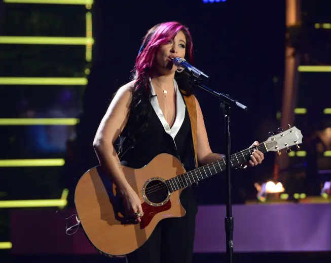 AMERICAN IDOL XIII: Jessica Meuse performs on AMERICAN IDOL XIII airing Wednesday, May 7 (8:00-10:00 PM ET / PT) on FOX. CR: Michael Becker / FOX. Copyright 2014 / FOX Broadcasting.