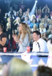 AMERICAN IDOL XIII: L-R: Keith Urban, Jennifer Lopez and Harry Connick, Jr, on AMERICAN IDOL XIII airing Thursday, April 30 (8:00-10:00 PM ET / PT) on FOX. CR: Michael Becker / FOX. Copyright 2014 / FOX Broadcasting.