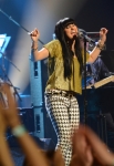 AMERICAN IDOL XIII: Jena Irene performs on AMERICAN IDOL XIII airing Wednesday, April 23 (8:00-10:00 PM ET / PT) on FOX. CR: Michael Becker / FOX. Copyright 2014 / FOX Broadcasting.