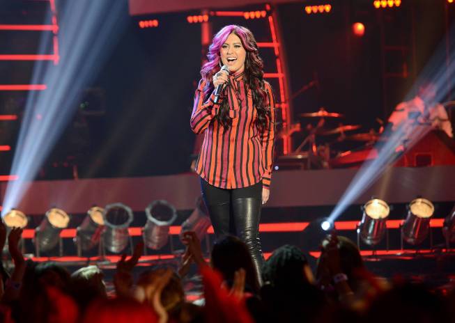AMERICAN IDOL XIII: Jessica Meuse performs on AMERICAN IDOL XIII airing Wednesday, April 9 (8:00-10:00 PM ET / PT) on FOX. CR: Michael Becker / FOX. Copyright 2014 / FOX Broadcasting.