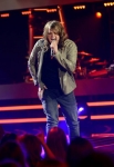 AMERICAN IDOL XIII: Caleb Johnson performs on AMERICAN IDOL XIII airing Wednesday, April 2 (8:00-10:00 PM ET / PT) on FOX. CR: Michael Becker / FOX. Copyright 2014 / FOX Broadcasting.