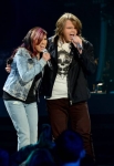 AMERICAN IDOL XIII: L-R: Jessica Meuse and Caleb Johnson perform on AMERICAN IDOL XIII airing Wednesday, April 2 (8:00-10:00 PM ET / PT) on FOX. CR: Michael Becker / FOX. Copyright 2014 / FOX Broadcasting.