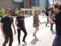 AMERICAN IDOL XIV: L-R: AMERICAN IDOL XIV Judges Harry Connick, Jr., Keith Urban and Jennifer Lopez and arrive at the taping of AMERICAN IDOL XIV on Monday, Aug 4, at the Nashville Music City Center in Nashville TN. CR: Michael Becker / FOX. Copyright Â©2014 FOX Broadcasting Co.