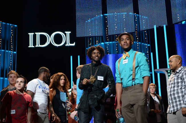 AMERICAN IDOL: Drama and desperation escalate behind the scenes as the pressure mounts during the intense “Hollywood Rounds” which kick off with the guys, competing on Wednesday, Feb. 6 (8:00-10:00 PM ET/PT) and Thursday, Feb. 7 (8:00-9:00 PM ET/PT). The girls get their chance to win over the judges beginning Wednesday, Feb. 13 (8:00-10:00 PM ET/PT) ©2013 Fox Broadcasting Co. CR: Michael Becker / FOX.