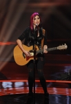 AMERICAN IDOL XIII: Jessica Meuse performs in front of the judges on Tuesday, Feb. 18 (8:00-10:00 PM ET / PT) on FOX. CR: Michael Becker / FOX. Copyright 2014 / FOX Broadcasting.
