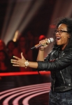 AMERICAN IDOL XIII: Malaya Watson performs in front of the judges on Tuesday, Feb. 18 (8:00-10:00 PM ET / PT) on FOX. CR: Michael Becker / FOX. Copyright 2014 / FOX Broadcasting.
