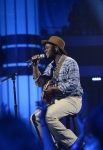 AMERICAN IDOL XIII: C.J. Harris performs in front of the judges on Wednesday, Feb. 19 (8:00-10:00 PM ET / PT) on FOX. CR: Michael Becker / FOX. Copyright 2014 / FOX Broadcasting.