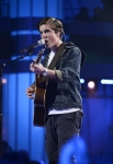 AMERICAN IDOL XIII: Sam Woolf performs in front of the judges on Wednesday, Feb. 19 (8:00-10:00 PM ET / PT) on FOX. CR: Michael Becker / FOX. Copyright 2014 / FOX Broadcasting.