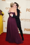 arrives to the 63rd Primetime Emmy Awards at the Nokia Theatre L.A. Live on September 18, 2011 in Los Angeles, United States.