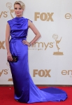 arrives to the 63rd Primetime Emmy Awards at the Nokia Theatre L.A. Live on September 18, 2011 in Los Angeles, United States.
