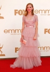arrives to the 63rd Primetime Emmy Awards at the Nokia Theatre L.A. Live on September 18, 2011 in Los Angeles, United States.