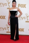 arrives to the 63rd Primetime Emmy Awards at the Nokia Theatre L.A. Live on September 18, 2011 in Los Angeles, United States.