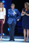 FOX 2012 PROGRAMMING PRESENTATION: (L-R) SO YOU THINK YOU CAN DANCE host Cat Deeley, judge Nigel Lythgoe, and judge Mary Murphy during the FOX 2012 PROGRAMMING PRESENTATION, Monday, May 14 at Wollman Rink in Central Park, New York City. CR: Brad Braket/FOX