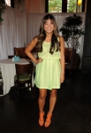 FOX 2012 PROGRAMMING PRESENTATION: Behind the scenes during the FOX 2012 PROGRAMMING PRESENTATION on Monday, May 14, at Citrus Restaurant in New York. Pictured: GLEE cast member Jenna Ushkowitz. CR: Frank Micelotta/FOX