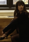 GLEE: Rachel (Lea Michele) attends dance class in the "Glease" episode of GLEE airing Thursday, Nov. 15 (9:00-10:00 PM ET/PT) on FOX. ©2012 Fox Broadcasting Co. CR: Jordin Althaus/FOX