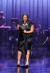 GLEE: Mercedes (Amber Riley) auditions for Westside Story in the "Asian F" episode of GLEE airing Tuesday, Oct. 4 (8:00-9:00 PM ET/PT) on FOX. Â©2011 Fox Broadcasting Co. Cr: Mike Yarish/FOX