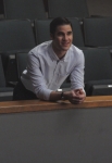 GLEE: Blaine (Darren Criss) watches Kurt perform in the "Choke" episode of GLEE airing Tuesday, May 1 (8:00-9:00 PM ET/PT) on FOX. ©2012 Fox Broadcasting Co. Cr: Mike Yarish/FOX