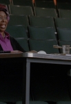GLEE: Carmen (guest star Whoopi Goldberg) watches Rachel's NYADA auditions in the "Choke" episode of GLEE airing Tuesday, May 1 (8:00-9:00 PM ET/PT) on FOX. Â©2012 Fox Broadcasting Co. Cr: FOX