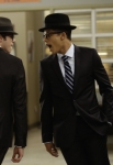 GLEE: Ryder (Blake Jenner, L) and Jake (Jacob Artist, R) perform in the all-new