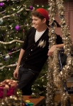GLEE: Rory (Damian McGinty, R) decorates the glee club room in the "Extraordinary Merry Christmas" episode of GLEE airing Tuesday, Dec. 13 (8:00-9:00 PM ET/PT) on FOX. ©2011 Fox Broadcasting Co. Cr: Adam Rose/FOX