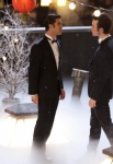 GLEE: Blaine (Darren Criss, L) and Kurt (Chris Colfer, R) perform in the "Girls (And Boys) On Film" episode of GLEE airing at a special time Thursday, March 7 (9:30-10:30 PM ET/PT) on FOX. ©2013 Fox Broadcasting Co. CR: Adam Rose/FOX