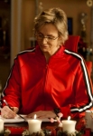 GLEE: Sue (Jane Lynch) gets into the holiday spirit in the "Glee, Actually" episode of GLEE airing Thursday, Dec. 13 (9:00-10:00 PM ET/PT) on FOX. ©2012 Fox Broadcasting Co. CR: Adam Rose/FOX